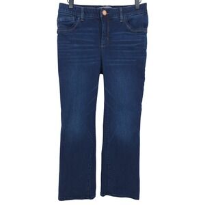 Wit & Wisdom Womens Jeans Bennett 6 Dark Blue Ab-solution Ankle